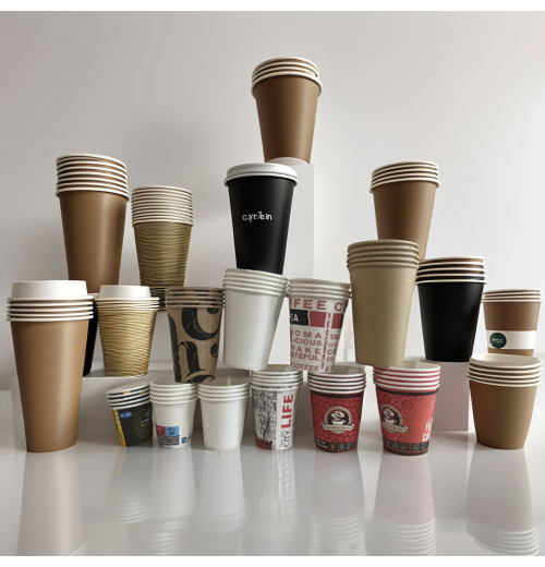 Disposable 4/8/9/10/12 oz Biodegradable Paper Cups Printed Logo Single Wall Hot Drink Cups Parties Takeaways Weddings Office Use Disposable 4/8/9/10/12 oz Biodegradable Paper Cups Printed Logo Single Wall Hot Drink Cups Parties Takeaways Weddings Office Use